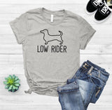 Low Rider Dachshund dog print Women tshirt Cotton Casual Funny t shirt For Lady Yong Girl Top Tee Hipster Drop Ship S-406