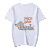 I Love Dachshunds Summer Fashion 2020 Shirts Graphic Tee Women T-shirt Harajuku Kawaii Dog Tumblr Tshirt Aesthetic Vintage