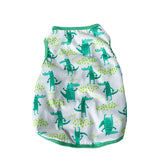 Summer New Pet Dog Clothes Puppy Tshirt Vest for Small Dogs Cartoon Animal Clothes Shirts French Bulldog Ropa Pare Perro